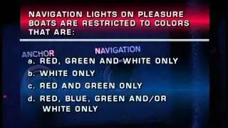 Navigation Lights - United States Power Squadrons boating tutorial