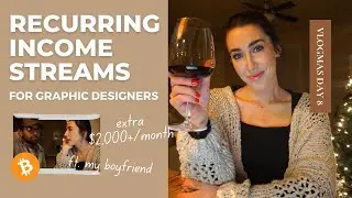 7 PASSIVE INCOME IDEAS FOR GRAPHIC DESIGNERS // Crypto, Digital Products, Courses // Wine and Design