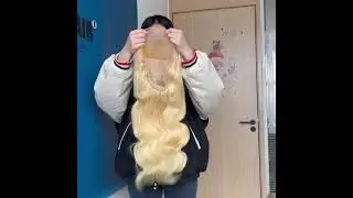 613 blonde wig body wave  22 inch