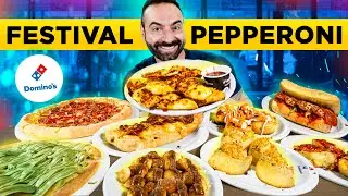 Devorando TUDO na DOMINO's PIZZA! Festival PEPPERONI!