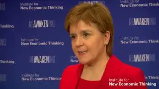 Nicola Sturgeon on What Mainstream Economics Missed @ #INET2017