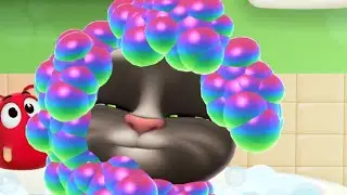 🎯 TALKING TOM BUBBLES 🤣