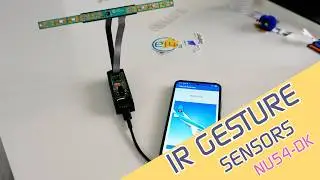 Bluetooth IR Gesture Sensor - NU54 DK | Optical IR Sensors