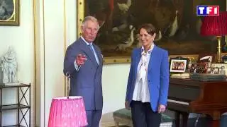 S&eacute;gol&egrave;ne Royal meets Prince Charles 28 May 2015