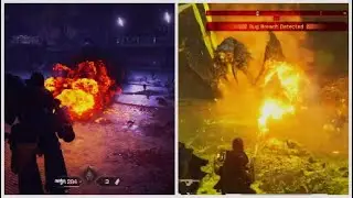 Space Marine Pyre Blaster vs Helldivers Flamethrower