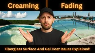 #poolguys Ep 57: 📌Fiberglass Surface And Gel Coat Issues: Fading & Creaming Explained!⚠️​