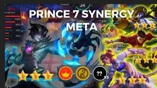 world record 10 synergy combo with prince synergy magic chess || MLBB ✅