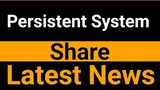 Persistent System share latest news