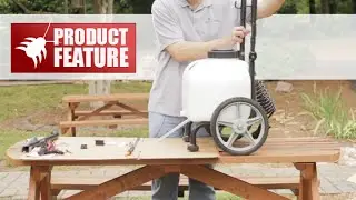 ATV / Tow or Pull Behind Battery Powered Trailer Sprayer Assembly Instructions