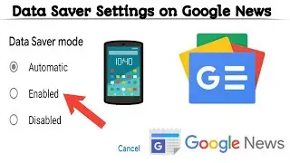How to Enable or Disable Data Saver mode on Google News | Techno Logic | 2021