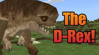 Jurassic World Addon Creature Showcase! - Minecraft