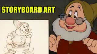 My 1937 Disney's Snow White drawing from a deleted scene