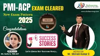 Ms. Savita G - Cleared PMI-ACP Exam in New Syllabus with Above Target - Center Based
