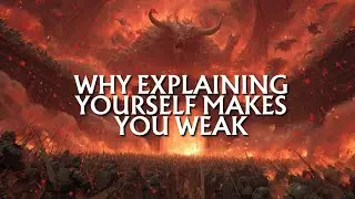 Why Explaining Yourself MakesYou Weak!