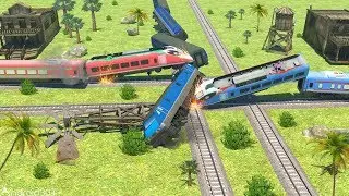 Euro Train Driver 3D; Russian Driving Simulater  #34 Game | New Game 2019|Play Game [3D]