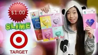 $1 SLIME AT TARGET~ NEW VALENTINE'S DAY SLIME FOR ONLY $1 [KAWAII SQUISHIES ]