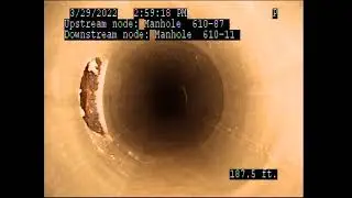 2020 SEWER RELINING PROGRAM Manhole '610 87' Manhole '61 11'  C17 POST   3 29 22