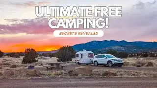 The Secret World of Free Dispersed Camping vs. Established Campgrounds! (Giving Away My Secrets)