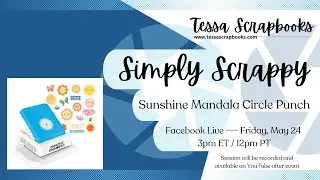 Simply Scrappy: Sunshine Mandala Circle Punch