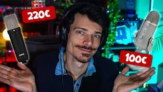 ✨ASMR - Quel micro sera le plus RELAXANT ? Blue Yeti (100&euro;) VS Rode NT1 (220&euro;) 😴❤️