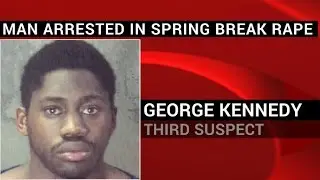 Third suspect arrested in alleged Spring Break gang rape