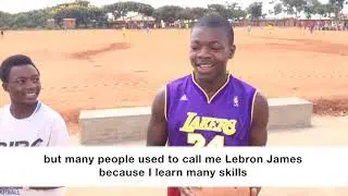 CorpsAfrica Volunteer Basketball Project at Dzaleka Refugee Camp in Malawi