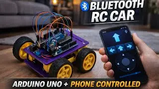 How to make remote control car  (Arduino + Bluetooth)