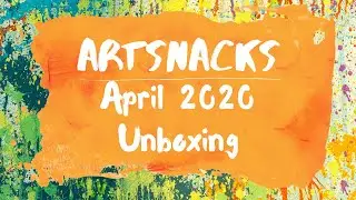 Artsnacks April 2020 Unboxing