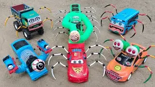 Upgrade RC Lightning McQueen Eater, Percy Laba-laba Terpanjang, Tayo Bus Oleng Laba-laba, Thomas