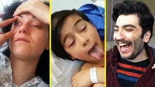 NARKOZ ETKİSİNDEKİ İNSANLARIN KOMİK HALLERİ