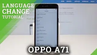 Как изменить язык на OPPO A71 &mdash; Настройки языка