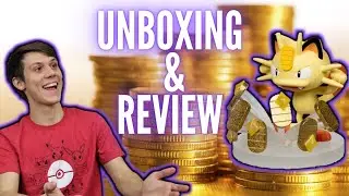 Meowth Gallery Figure Review & Unboxing! Funny Pokemon Center Reviews!