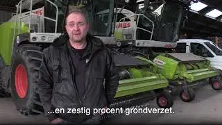Planning van de maisoogst bij loonbedrijf Mechielsen
