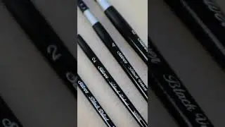 Favorite Watercolor Brushes- Princeton Neptune, Silver Black Velvet, ZenArt💗 Link in the description