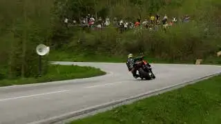 Bergrennen Landshaag Ducati V4S Steetfighter.