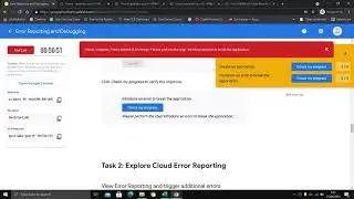 Error Reporting and Debugging