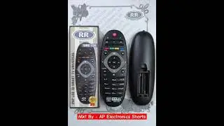 RR URC-120 Philips Led 3D Smart Tv Uni Remote || Remote Controller || AP Electronics Shorts #remote
