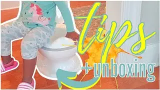 Starting Potty Training 18 months Tips + UNBOXING DEMO Nuby My Real Potty | Preparing Baby for Potty