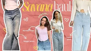 SAVANA Try On Haul: Trendy jeans and top | (HONEST REVIEW) | Rajvi Surti