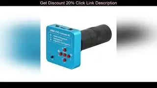 Review 38MP 1080P 60FPS 2K HDMI USB Industrial Electronic Digital Video Microscope Camera TF Video