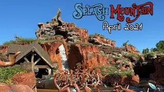 Splash Mountain POV queue and ride | WDW Magic Kindom (April 2021)