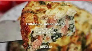 Frittata cu somon afumat - rețeta &icirc;n Cărticica de Biniște