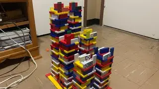Amazing Domino Tricks! Domino Effect/Satisfying domino setups