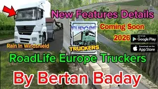 Finally Released New Realistic Rain In House Light 2026 Roadlife Europe Truckers 