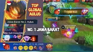 build Aeolus TOP GLOBAL  1 Jawa barat Indonesia - Mobile legend