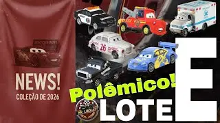 NEWS! LOTE E 2026 | MATTEL DISNEY PIXAR CARROS 