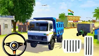 Drive JCB And Unloading stone From Dumper Truck in game 34 #gamingvideos#tractor #tractorgame