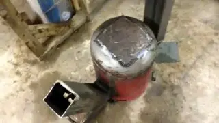 How to build Gas bottle Rocket Stove