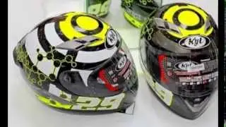 motif helm full face keren