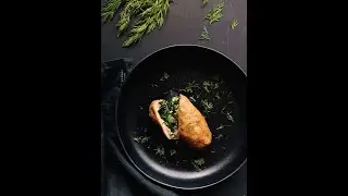 Рецепт простых котлет по-киевски из индейки в духовке #кето #палео #АИП